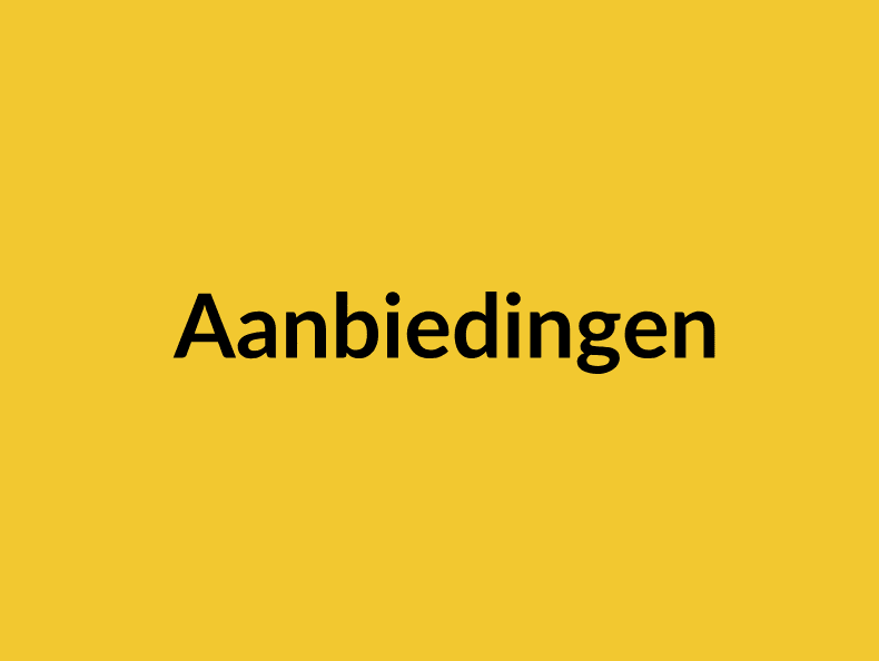 Aanbiedingen